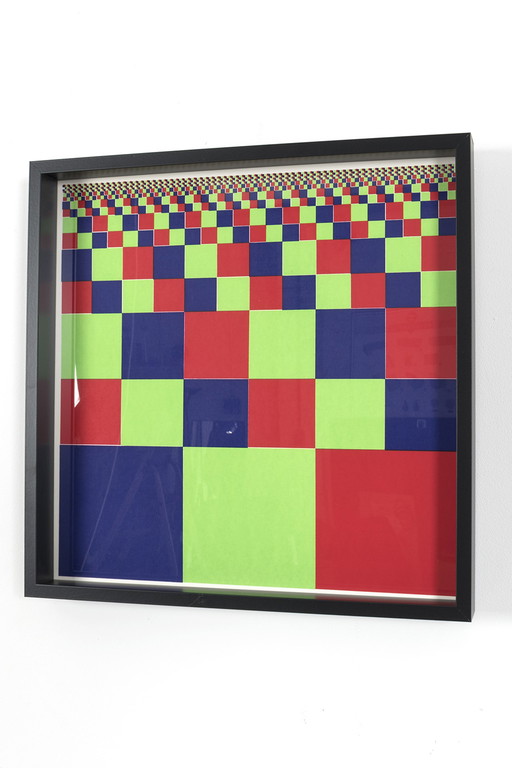 Gijs van den Elshout Colour pattern square