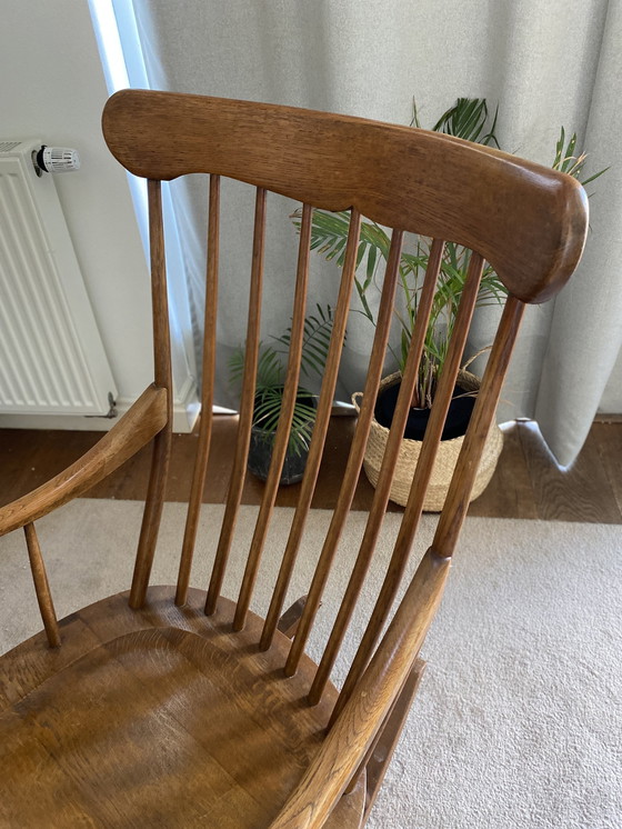 Image 1 of Wooden Rocking Chair