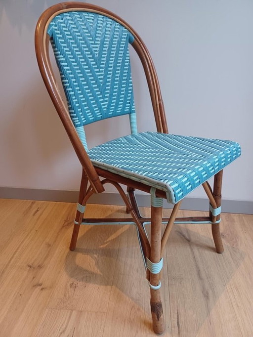 12x French Rattan Chairs