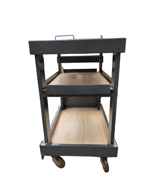 Image 1 of Antique Kitchen Trolley