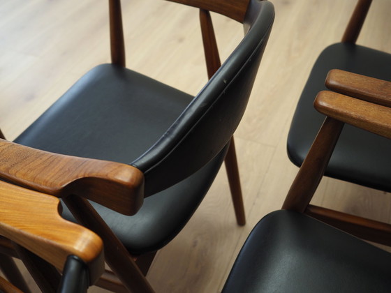 Image 1 of Set Of Six Teak Chairs, Danish Design, 1970S, Manufacture: Farstrup Møbler