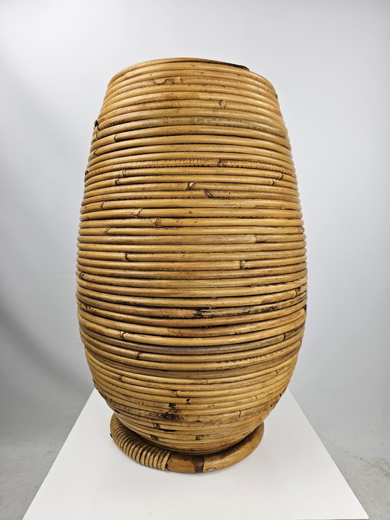 Image 1 of Rattan Pencil Reed Planter