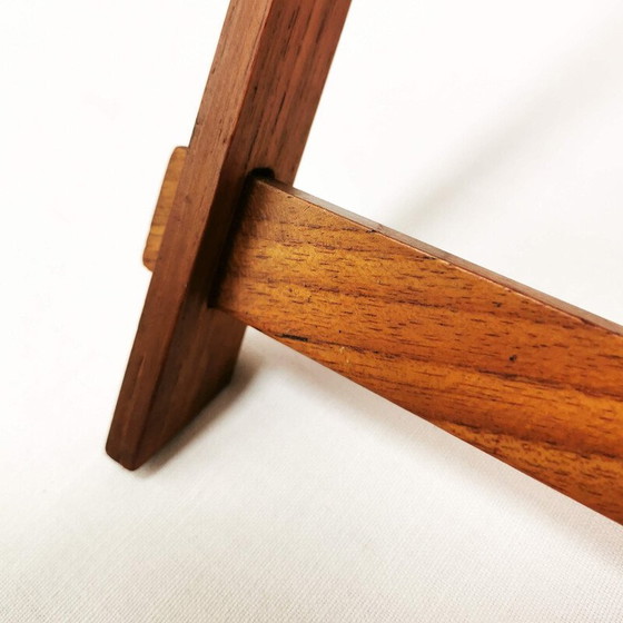 Image 1 of Vintage teak magazine rack, Denmark 1960s