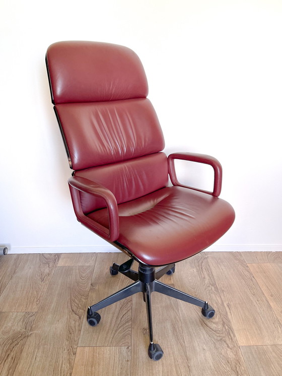 Image 1 of Mobili Italiani Moderni Executive Desk Chair by Ico & Lucisa Parisi