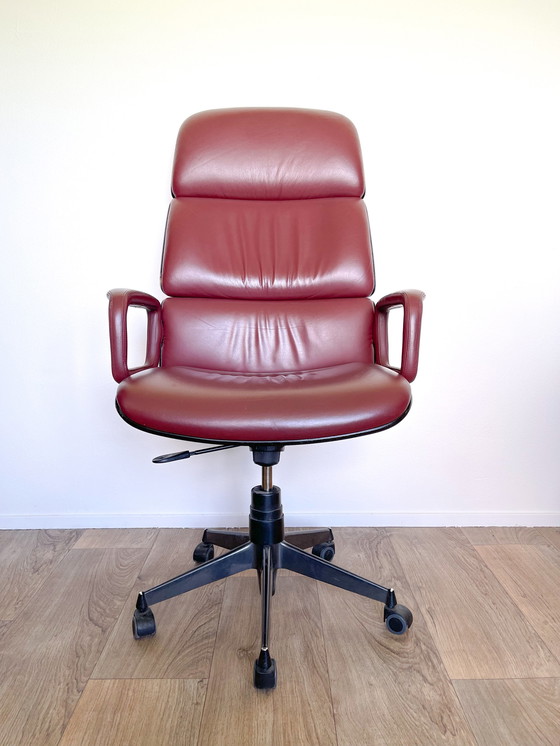 Image 1 of Mobili Italiani Moderni Executive Desk Chair by Ico & Lucisa Parisi