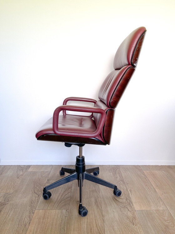 Image 1 of Mobili Italiani Moderni Executive Desk Chair by Ico & Lucisa Parisi