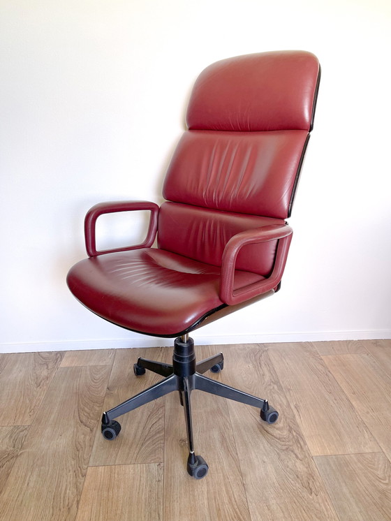 Image 1 of Mobili Italiani Moderni Executive Desk Chair by Ico & Lucisa Parisi