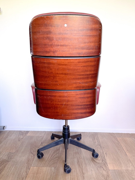 Image 1 of Mobili Italiani Moderni Executive Desk Chair by Ico & Lucisa Parisi