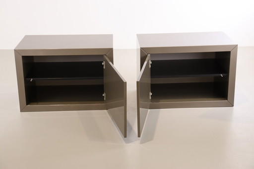 2x Modern bedside table metropolitan