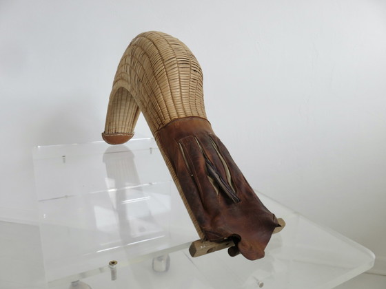 Image 1 of Antique Chistera Large Glove, Basque Sport, Pelota, Cesta Punta, Jai Alai