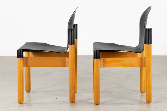 Image 1 of 2x Thonet Flex 2000 chairs by Gerd Lange