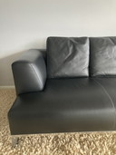 B&B Italia Canapé en cuir Solo, 320 cm