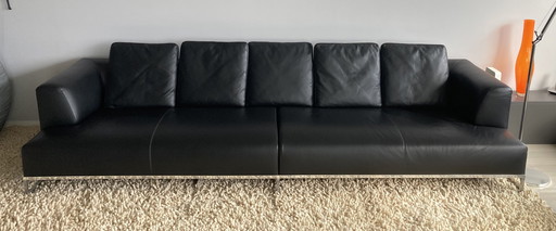 B&B Italia Canapé en cuir Solo, 320 cm