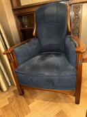 Schuitema Jugendstil Seating Corner, 2 Armchairs And Large Footstool
