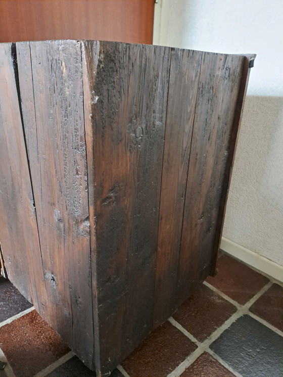 Image 1 of Vintage German Corner Cabinet