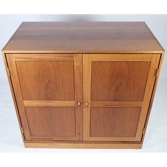 Image 1 of Vintage light mahogany cabinet from Søborg Furniture, Denmark 1960
