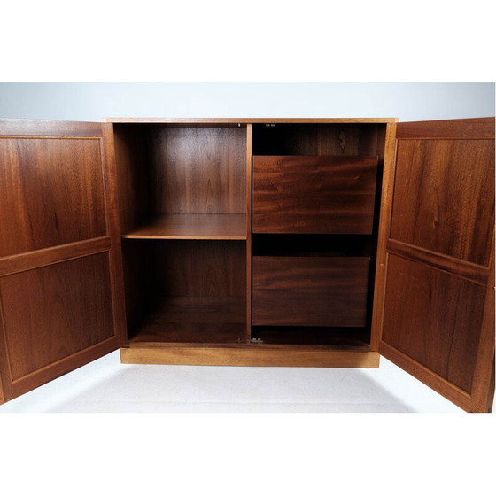 Image 1 of Vintage light mahogany cabinet from Søborg Furniture, Denmark 1960