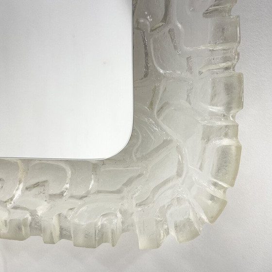 Image 1 of Vintage illuminated mirror by Erco Lucite, 1960-1970s