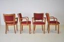 4x Art Deco dining room chair
