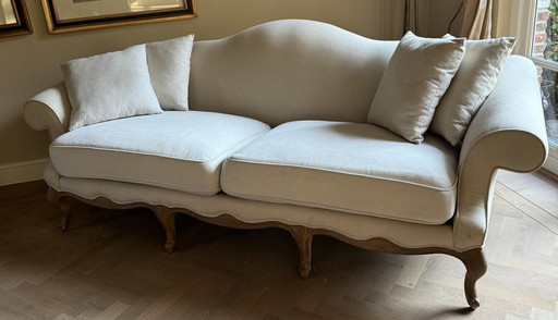 Rustic Cream Sofa