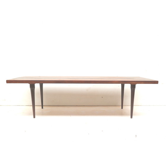 Image 1 of Large rare vintage rosewood coffee table from the 1960s