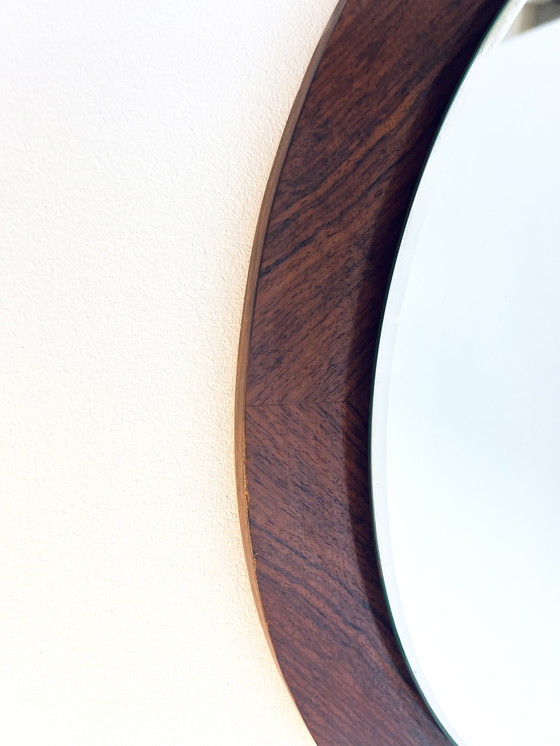 Image 1 of Danish teak mirror