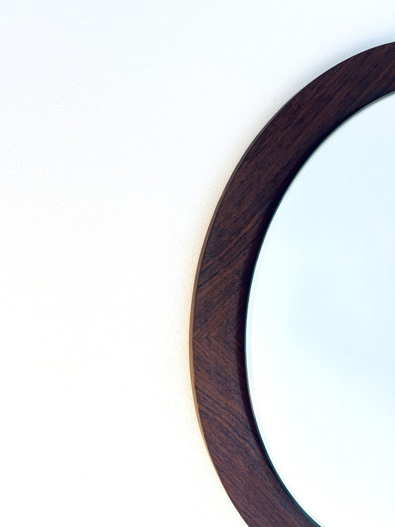 Image 1 of Danish teak mirror