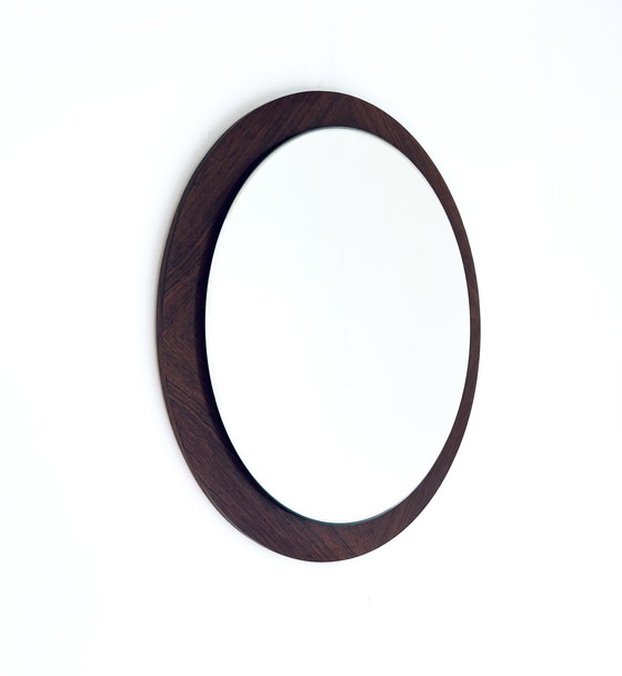 Image 1 of Danish teak mirror