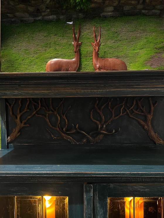 Image 1 of Oh Deer Art Deco Deer Cabinet