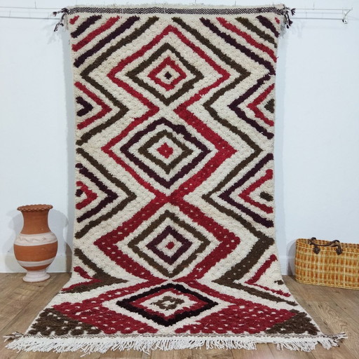 Handmade Berber wool carpet in several colors
