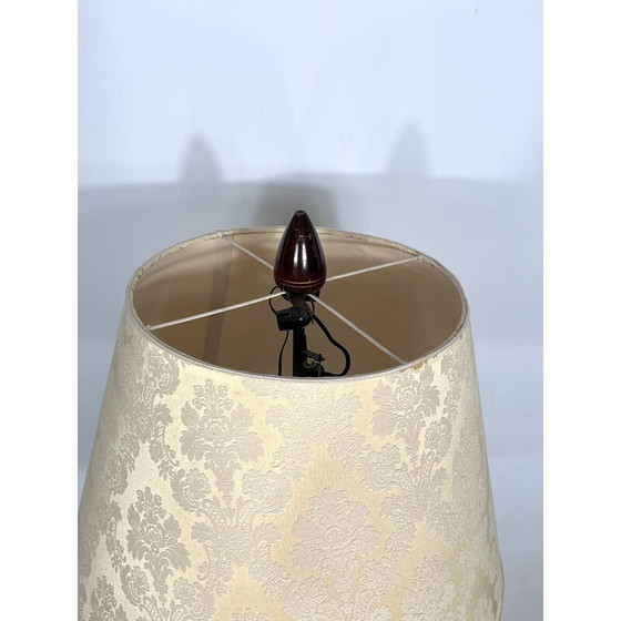 Image 1 of Mid-century wood tripod floor lamp, Italy 1950s