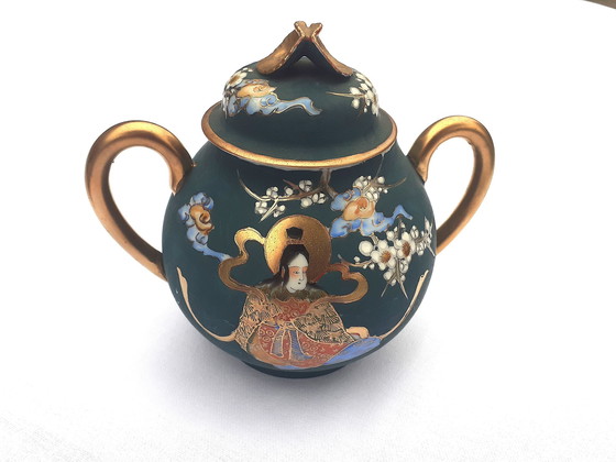 Image 1 of Japanese Satsuma Tea Set In Porcelain