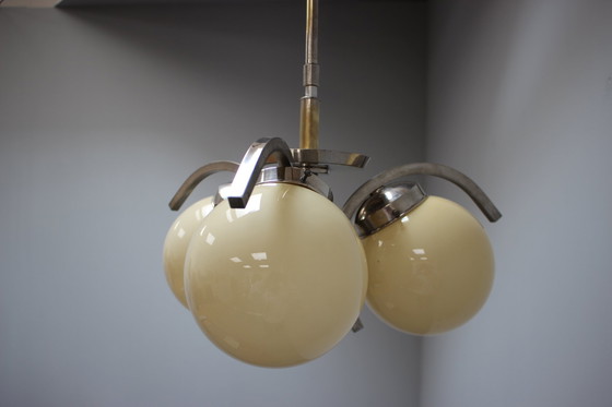 Image 1 of Art Deco Chandelier, 1930s