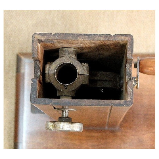 Image 1 of Vintage lectern in solid walnut, 1940 