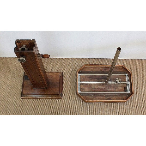 Image 1 of Vintage lectern in solid walnut, 1940 