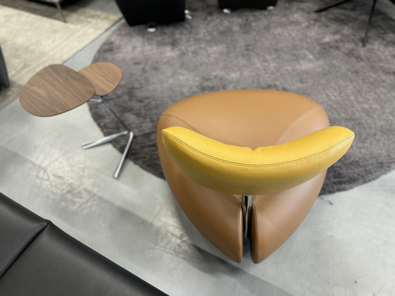 Image 1 of Leolux Pallone Armchair Amber Camel Leather