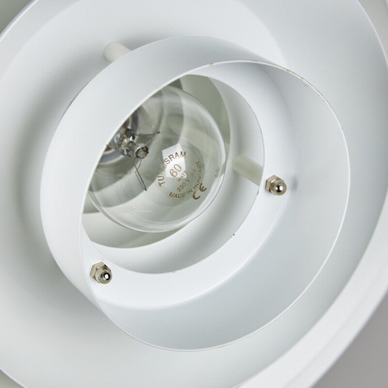 Image 1 of Vintage aluminum horn pendant lamp, 1970