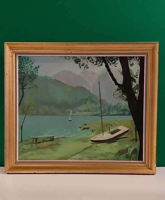 Image 1 of Painting Landscape In Oil
