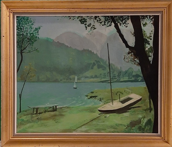 Image 1 of Painting Landscape In Oil