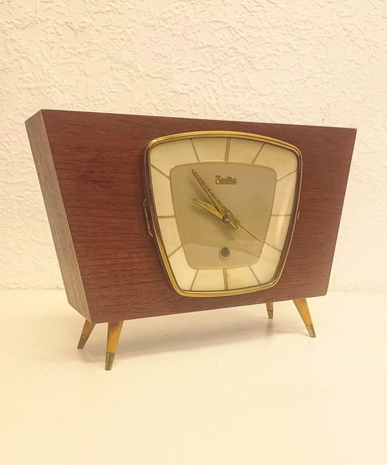 Image 1 of Zentra Fifties Mantel Clock