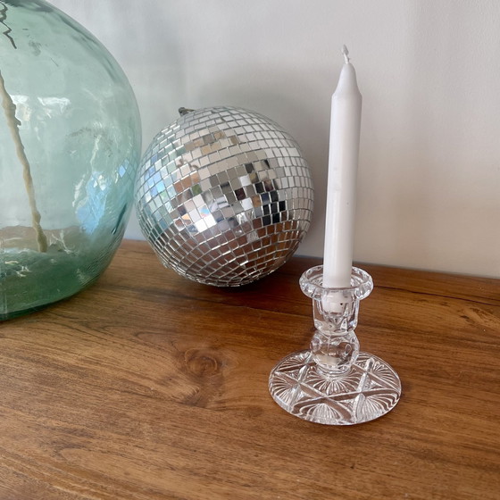 Image 1 of Crystal Style Candleholder