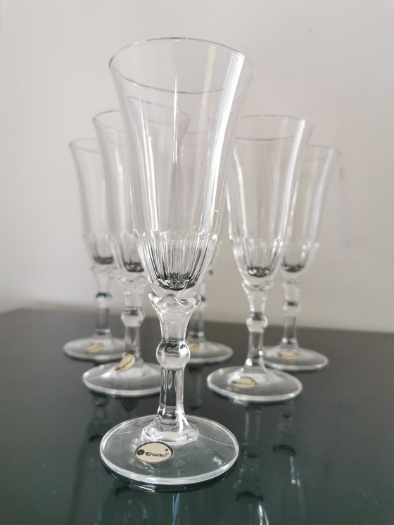 Image 1 of 6 New Champagne Flutes