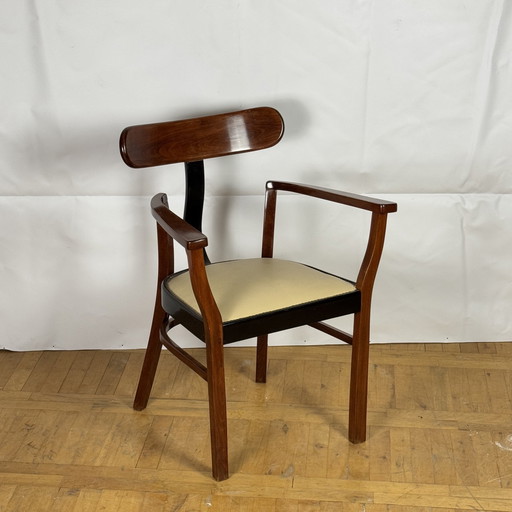 1X Art Deco Side Chair By Lajos Kozma For Szék És Faárugyár Rt, 1930S