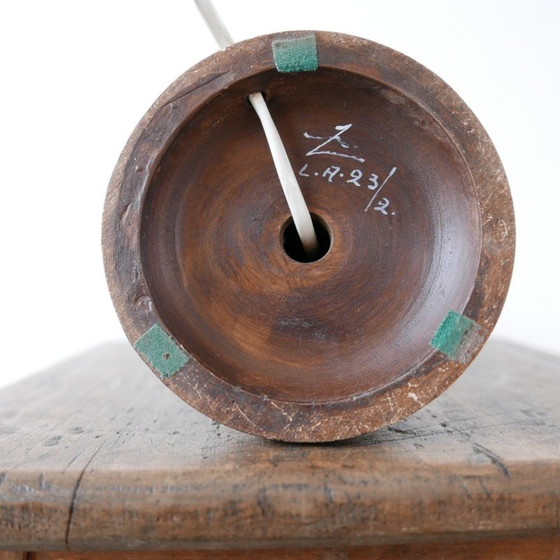 Image 1 of Vintage ceramic table lamp, Denmark 1970