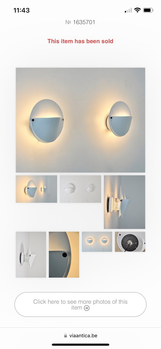 Image 1 of Flos Giovi 1210 Wall Light