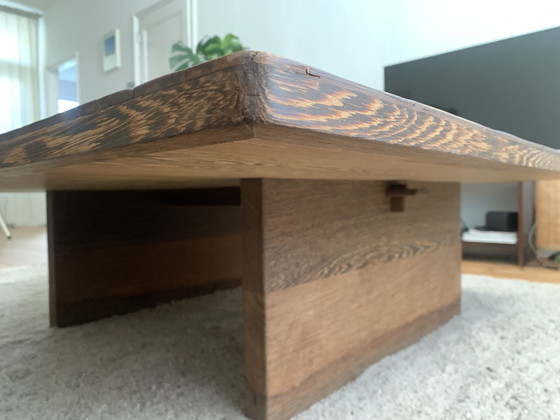 Image 1 of Axel Vervoordt Wenge And Bamboo Coffee Table