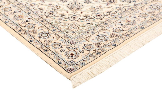 Image 1 of Elegante tappeto persiano annodato a mano Nain 9 Lah dimensioni 146X145Cm – N. 466245-01 