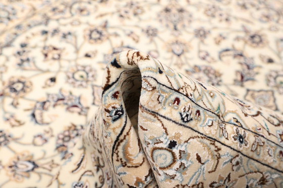 Image 1 of Elegante tappeto persiano annodato a mano Nain 9 Lah dimensioni 146X145Cm – N. 466245-01 