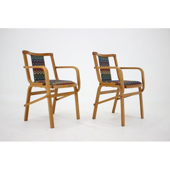 Image 1 of Pair of vintage armchairs by Ton, Czechoslovakia 1970