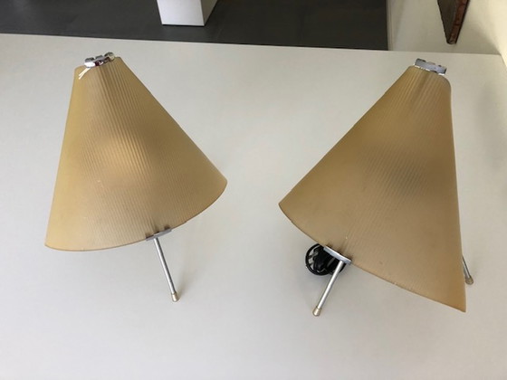 Image 1 of 2x Gemini Luce Manta lamps